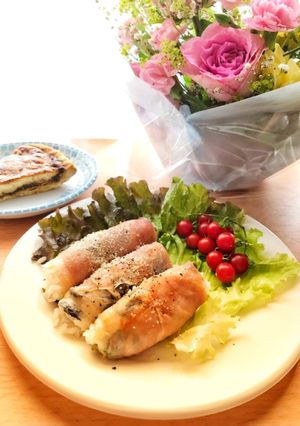 【EZ!】2ステップ！生ハムおにぎり-レシピのメイン写真