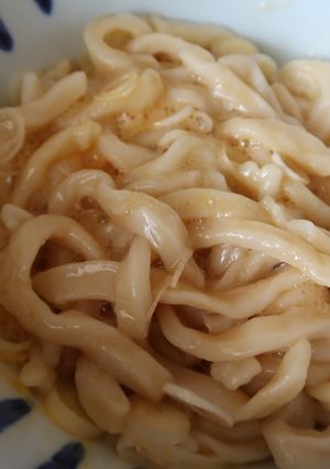 有機小麦粉の手作り窯玉うどん-レシピのメイン写真