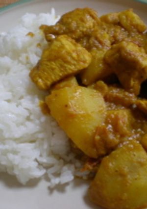 チキン＆エビカレー-レシピのメイン写真