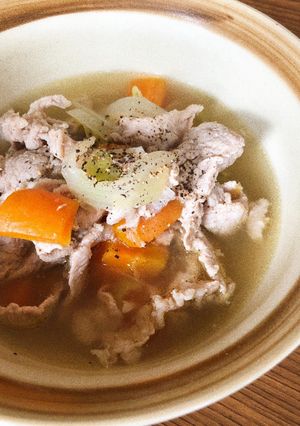 豚コマ塩煮込み-レシピのメイン写真