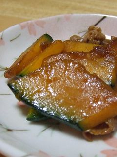❀かぼちゃと豚肉の炒め物❀-レシピのメイン写真