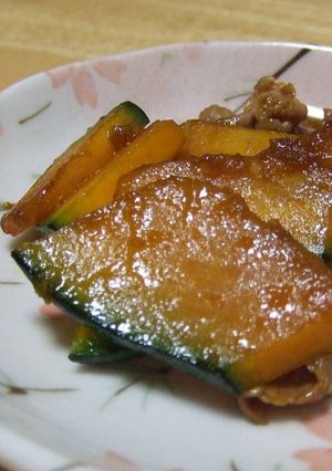 ❀かぼちゃと豚肉の炒め物❀-レシピのメイン写真
