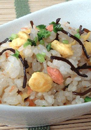 塩ふき昆布入りチャーハン-レシピのメイン写真