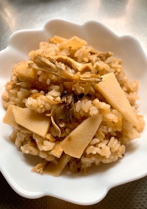 超〜簡単！たけのこ炊き込みごはん-レシピのメイン写真