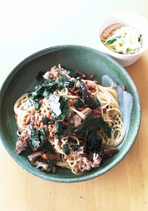 DKも満足*納豆パスタ-レシピのメイン写真
