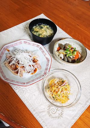 ゆで鶏のあんかけのレシピのアレンジ-レシピのメイン写真