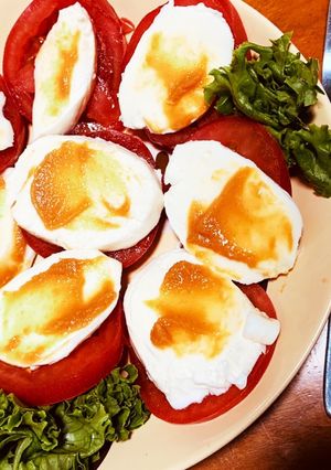 みそとチーズのダブル発酵カプレーゼ-レシピのメイン写真