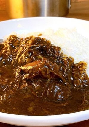 牛すじ肉のカレー(カレールーで代用可能)-レシピのメイン写真