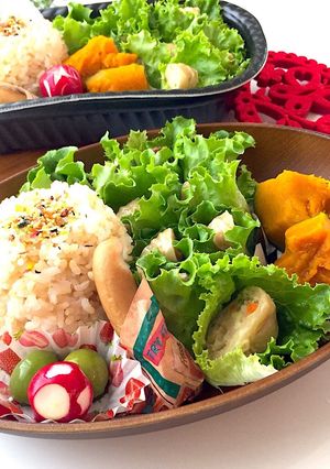 簡単 作り置きプレート レタス巻き-レシピのメイン写真