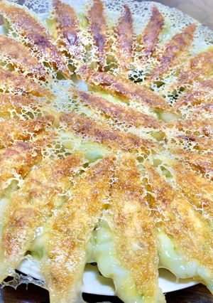 美味しい！肉無し野菜たっぷりギョウザ！-レシピのメイン写真