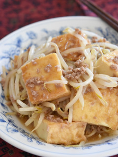 厚揚げ豆腐ともやしの中華風そぼろあん-レシピのメイン写真
