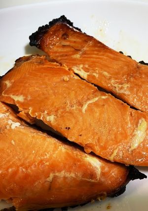 鮭の味噌粕漬け焼き-レシピのメイン写真
