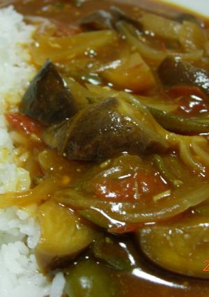 トマトベースの夏野菜たっぷりカレー-レシピのメイン写真