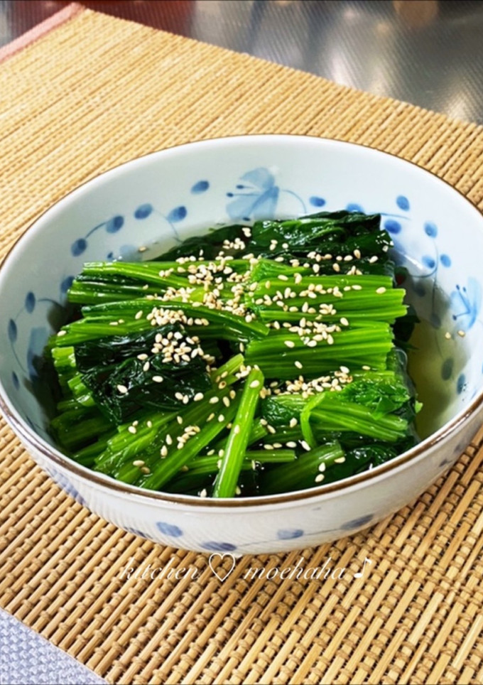 ほうれん草のおひたし☆白だしで-レシピのメイン写真