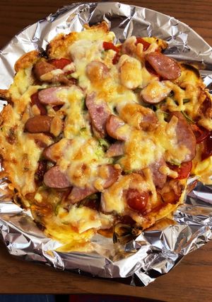 ポテト生地ピザ-レシピのメイン写真