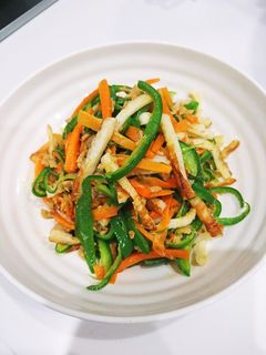 簡単♪ちくわと野菜のツナ炒め-レシピのメイン写真