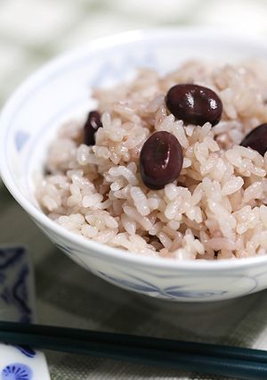 赤そら豆のごはん♡-レシピのメイン写真