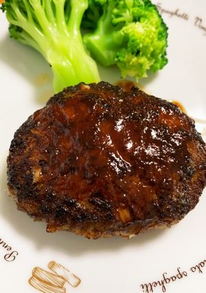 我が家のハンバーグ-レシピのメイン写真