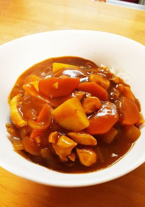 ニンニクたっぷり！ささみトマトカレー-レシピのメイン写真