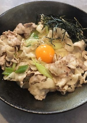 すた丼風豚丼-レシピのメイン写真