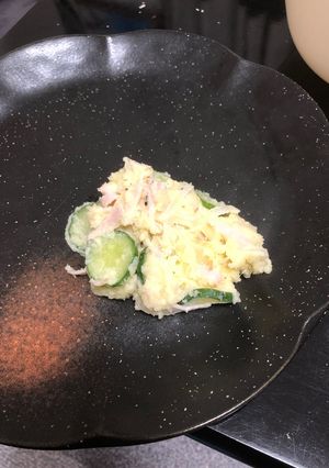 我が家のポテサラ-レシピのメイン写真