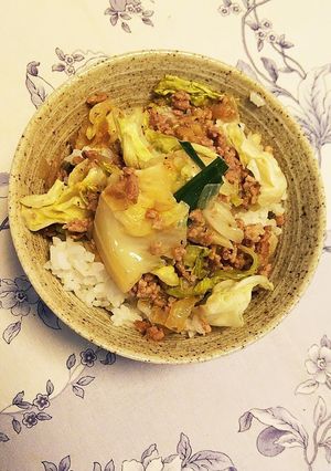 ハーモニィの餃子丼-レシピのメイン写真