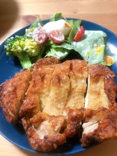 でっかい唐揚げ!隠し味はわさび◎-レシピのメイン写真