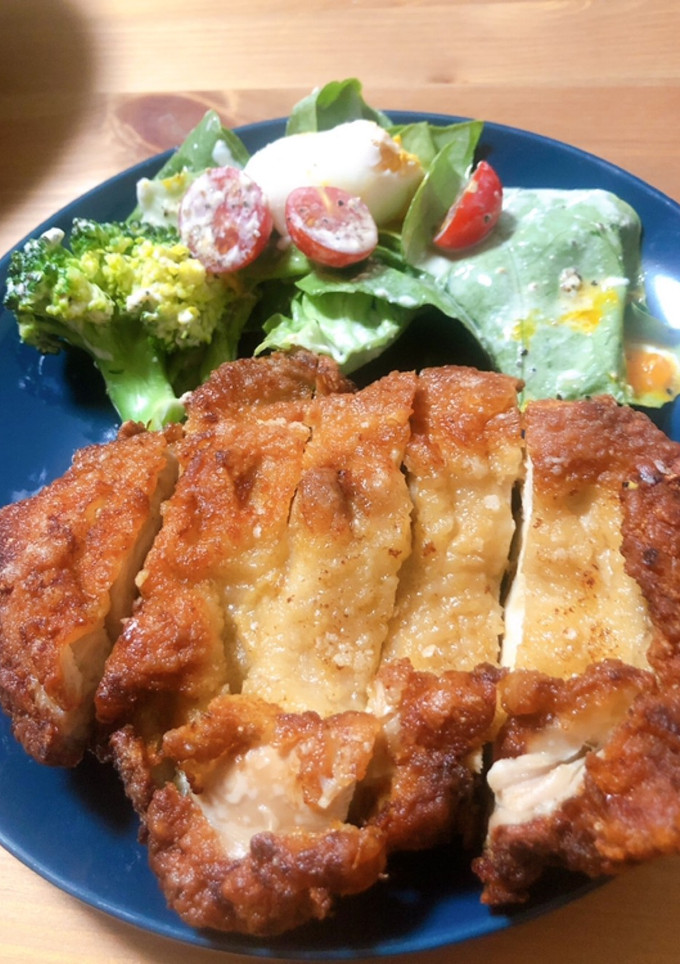 でっかい唐揚げ！隠し味はわさび◎-レシピのメイン写真