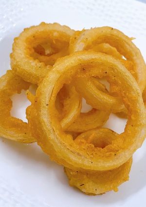 唐揚げ粉で作る超簡単❗オニオンリング-レシピのメイン写真