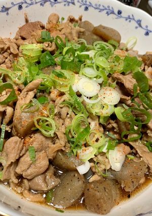 豚こまこんにゃく-レシピのメイン写真