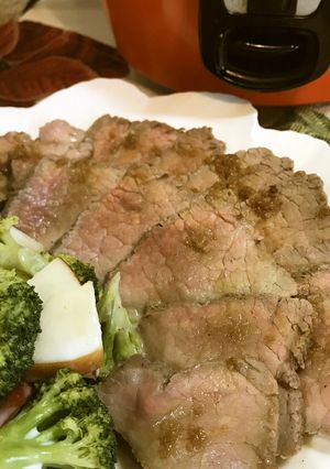 【電鍋レシピ】ほったらかしローストビーフ-レシピのメイン写真
