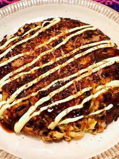 豆腐とモヤシ入りヘルシーお好み焼き-レシピのメイン写真
