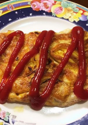 たまねぎオムレツ-レシピのメイン写真