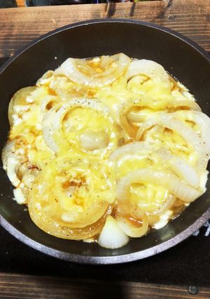 新玉ネギチーズ焼き-レシピのメイン写真