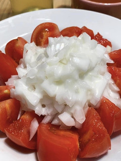 トマトと玉ねぎのザク切りサラダ-レシピのメイン写真