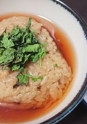 ほうじ茶がよく合う炊き込みご飯のお茶漬け-レシピのメイン写真