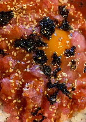 〜ユッケ仕立ての韓国風ネギトロ丼〜-レシピのメイン写真