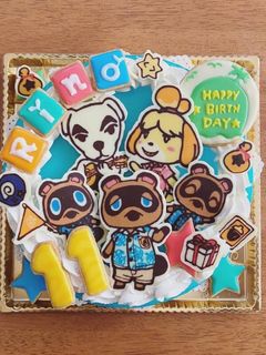 あつまれどうぶつの森★キャラケーキ-レシピのメイン写真