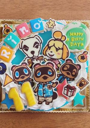 あつまれどうぶつの森★キャラケーキ-レシピのメイン写真