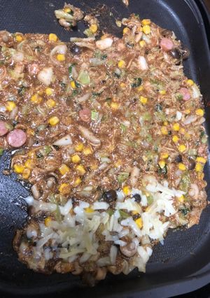 もんじゃ焼き-レシピのメイン写真
