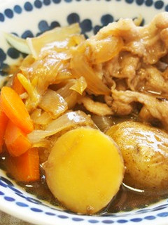 新じゃが芋と豚バラの肉じゃが風煮♪-レシピのメイン写真