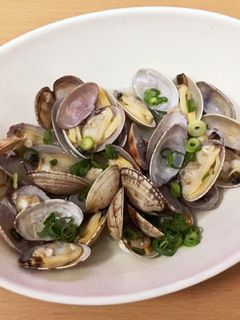 あさりの酒蒸し-レシピのメイン写真