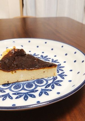 簡単♡バスク風チーズケーキ-レシピのメイン写真