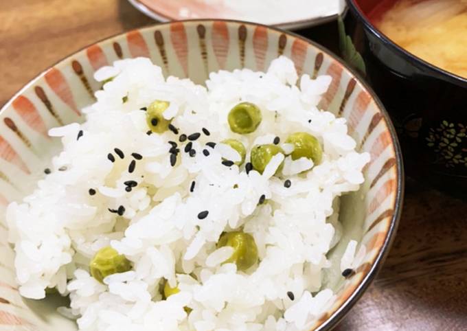 炊飯器で簡単❃豆ごはん by よっこ 【クックパッド】 簡単
