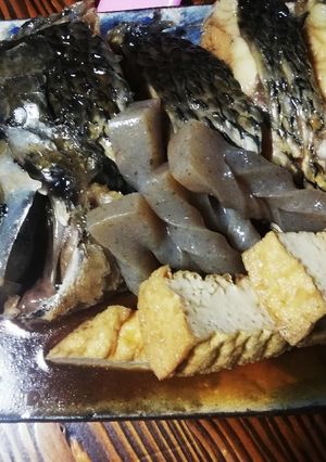 貴女風味でチヌ(タイ型)煮付♥ゆりさん風-レシピのメイン写真