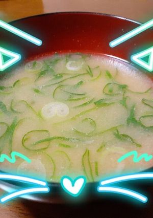 みそ汁に➕1️⃣-レシピのメイン写真