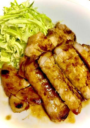 塩麹柔らかトンテキ！照り焼きソース！-レシピのメイン写真