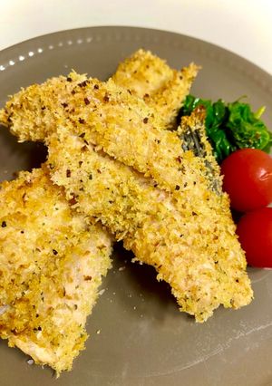 鮭カマの香草パン粉焼き-レシピのメイン写真