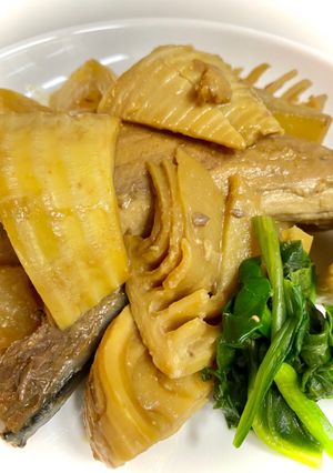 筍とブリカマの味噌煮-レシピのメイン写真