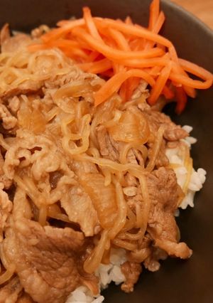 味染み汁だく牛丼-レシピのメイン写真